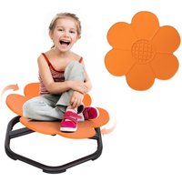 Sensory Spinning Chair for Kids with Autism Orange Balance and Coordination Seat