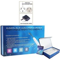 Portable High Frequency Skin Therapy Wand for Wrinkle Reduction and Skin Rejuvenation