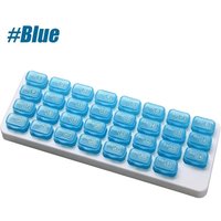 Monthly Medicine Organizer with Removable Daily Compartments