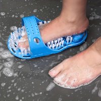 Shower Foot Cleaner and Scrub Brush for Easy Foot Washing and Massage