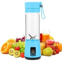 Portable USB Blender with Stainless Steel Blades for Smoothies and Fresh Juice