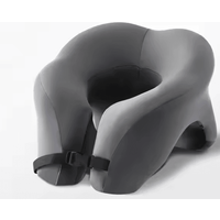 Memory Foam Travel Pillow for Airplane, Car and Office Neck Support