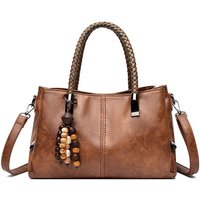 Womens Large Capacity Tote Handbag with Shoulder and Crossbody Carry