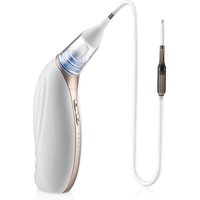 Upgraded Electric Baby Nasal Aspirator & Ear Wax Removal Kit – 3-Speed Rechargeable Suction Cleaner for Kids & Adults