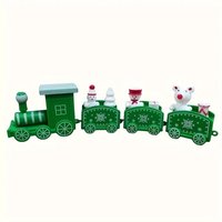 Christmas Train Ornament – Plastic Holiday Decoration for Festive Tree Displays, Cheerful Home Styling & Holiday Gifts