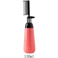 Hair Dye Applicator Bottle with Comb Brush Dispenser