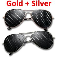Pinhole Vision Correction Anti Fatigue Glasses