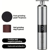 USB Rechargeable 2 in 1 Electric Foot and Nail Grinder