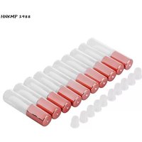 Customizable 10-Pack Empty Lip Balm & Lipstick Tubes – DIY Cosmetic Containers with Cap