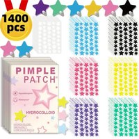 StarGlow 1400-Piece Acne Patch Set – Star Pimple Patches, Acne Spot Stickers, Pimple Patch Stickers