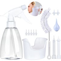 300ml Ear Irrigation System Kit - Portable Ear Wash Bottle for Gentle Wax Removal (Adults & Kids)