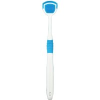 SoftFlex Silicone Tongue Scraper & Brush – Reusable Silicone Tongue Cleaner for Fresh Breath Oral Care