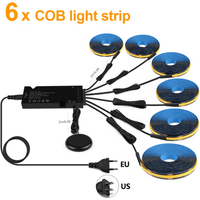 12V COB LED Light Strip – Touch Dimmable Backlight for Wood Slat Walls & TV Cabinets