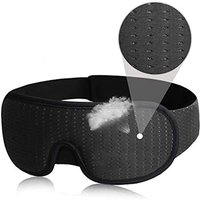 3D Sleep Mask Blackout Soft Padded Eye Mask for Comfortable Rest