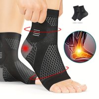 Open Toe Ankle Compression Socks With Arch Support Sleeves