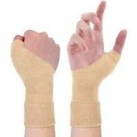 Gel Padded Wrist and Thumb Compression Gloves