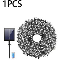 Waterproof Solar LED Fairy String Lights for Garden and Outdoor Decor