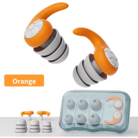 Waterproof Noise-Reducing Ear Plugs Set – Soft Silicone Sleep & Swimming Protection