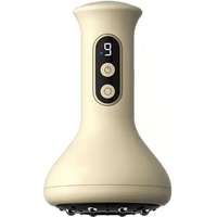 USB Rechargeable Abdominal Massager – Abdominal Massager with Heat Therapy & Adjustable Cupping Massage