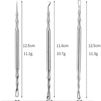 Professional Blackhead Remover Tool Kit with Acne Extractor Needles and Tweezers