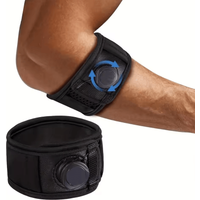 Adjustable Tennis Elbow Brace Strap with Compression Support