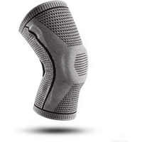 Adjustable Silicone Patella Knee Strap Compression Knee Brace for Running, Sports & Everyday Support