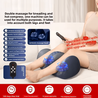 3D Shiatsu Foot Massager with Heat – Foot and Calf Massager for Deep Kneading, Relaxation & Improved Circulation