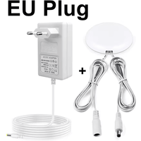 12V 24V LED Strip Power Supply Adapter 2A 3A with Hidden Touch Dimmer Switch AC DC Lighting Transformer
