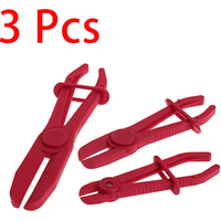 3PCS Hose Clamp Pliers Set Automotive Brake Fuel and Water Line Clamping Tools for Car Repair