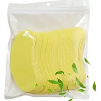 Lemon Scent Shoe Deodorizer Stickers Disposable Freshening Insoles for Sneakers and Footwear