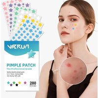 Colorful Star Shaped Pimple Patches and Blemish Concealer Stickers