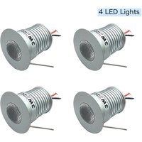Dimmable 3W Mini Spotlight 12V to 24V LED Recessed Ceiling Downlight Indoor Home Lighting