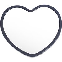 Portable Heart Makeup Mirror Small Compact Cosmetic Hand Mirror for Women and Students