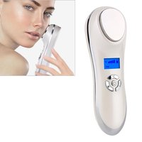 Ultrasonic Hot Cold Facial Massager for Skin Lifting and Pore Tightening