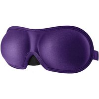 3D Memory Foam Sleep Eye Mask with Adjustable Strap and Total Blackout Comfort
