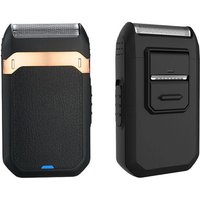 Portable Electric Shaver for Men with Pop-Up Trimmer & USB-C Rechargeable Razor