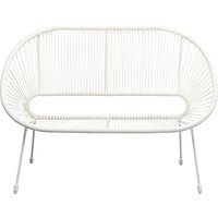 KARE DESIGN Bank Acapulco Mono Weiß