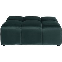 KARE DESIGN Hocker Belami Velvet Dunkelgrün