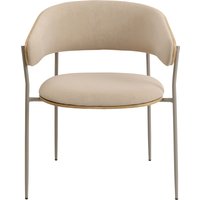 KARE DESIGN Armlehnstuhl Cindy Greige