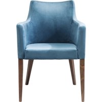 KARE DESIGN Armlehnstuhl Mode Velvet Petrol