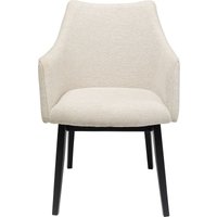 KARE DESIGN Armlehnstuhl Modino Creme