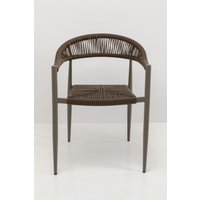KARE DESIGN Armlehnstuhl Palma Coffee