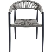 KARE DESIGN Armlehnstuhl Palma Grau