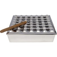 KARE DESIGN Ascher Soho Square Silber 25x25cm