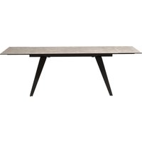 KARE DESIGN Ausziehtisch Amsterdam Dunkel 160(40+40)x90cm