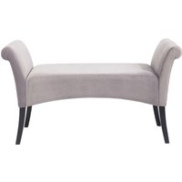 KARE DESIGN Bank Motley Velvet Silvergrey