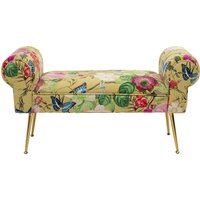 KARE DESIGN Bank Wing Flower Fever Gelb 100cm