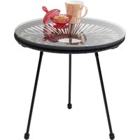 KARE DESIGN Beistelltisch Acapulco Mono Schwarz