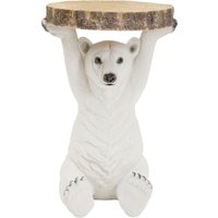 KARE DESIGN Beistelltisch Animal Polar Bear Ø37cm