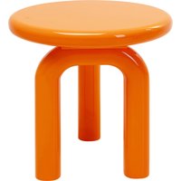 KARE DESIGN Beistelltisch Eliano Orange Ø50cm